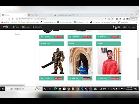 E-commerce website with php , mysql