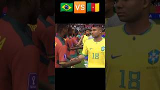 Brazil Vs Cameroon#Football #Shortvideo
