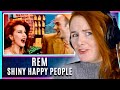 IT&#39;S SO DARK! Vocal Coach reacts to R.E.M. - Shiny Happy People (Official Music Video)