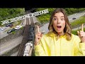 JAW DROPPING DRONE FOOTAGE: Welch, West Virginia - Train Crossing On Trestle - Infamous Underpass