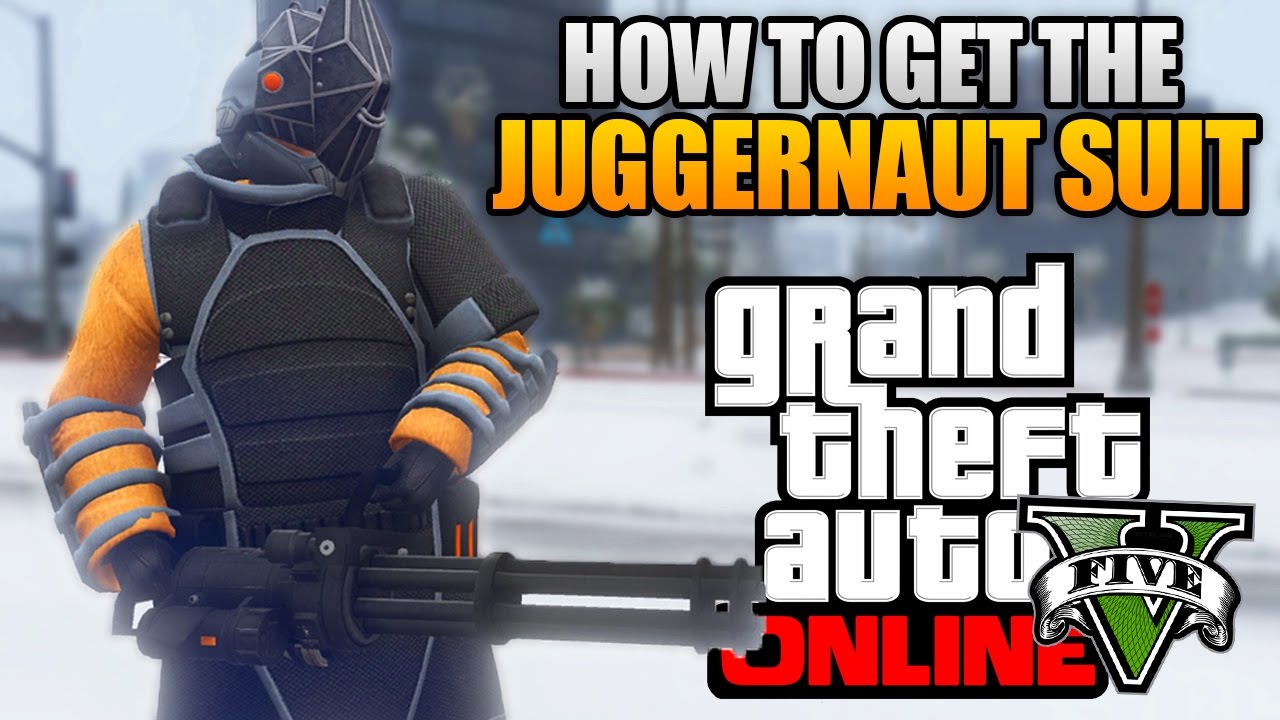 Gta 5 Online How To Get The New Juggernaut Suit Rare Juggernaut Outfit Gta 5 Glitches Tricks