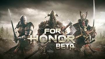 FOR HONOR™OPEN BETA - TUTORIAL AND CUSTOM DUELS, BOTS; W/COMM - XBOX 1