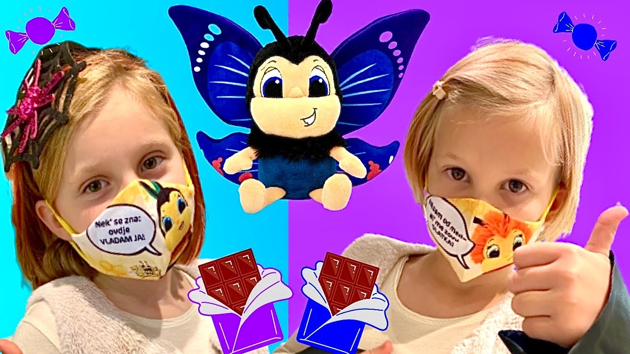 KUPUJEMO HRANU U BOJAMA: plavu i ljubičastu