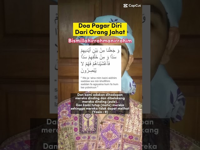 SURAH YASIN AYAT 9 DOA PAGAR DIRI DARI ORANG JAHAT class=