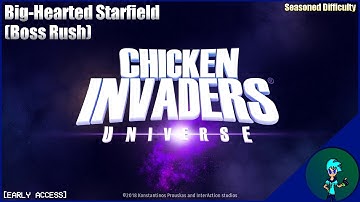 Big-Hearted Starfield (Boss Rush) - "Seasoned" Difficulty - Chicken Invaders Universe [Early Access]
