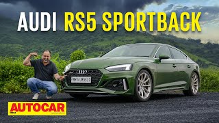 2021 Audi RS5 Sportback review- The grippy & gripping 450hp rain meister |First Drive| Autocar India