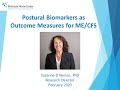 Postural Biomarkers as Outcome Measures for ME/CFS