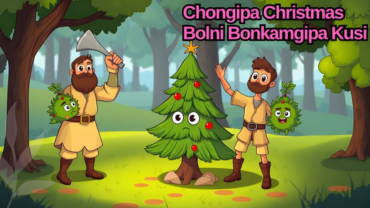 Chongipa Christmas Bolni Bon'kamgipa Kusi | Garo Cartoon Film | Garo Cartoon Golpo 