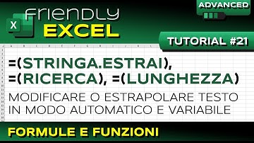 EXCEL #21 STRING EXTRACT, SEARCH AND LENGTH