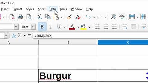 Goal seek in Libre calc@Computer & Excel