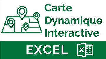 Excel #30: Créer un tableau de bord avec une carte interactive dynamique