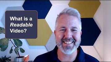 What is a Readable Video?