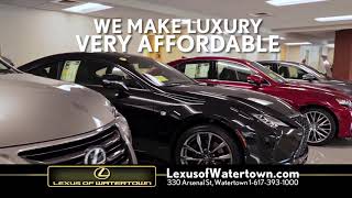 Lexus of Watertown | Largest Selection of L/Certified Vehicles in New England