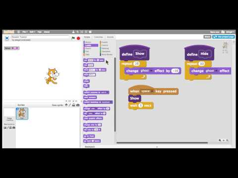 Scratch 2.0 Tutorial Video:More Blocks