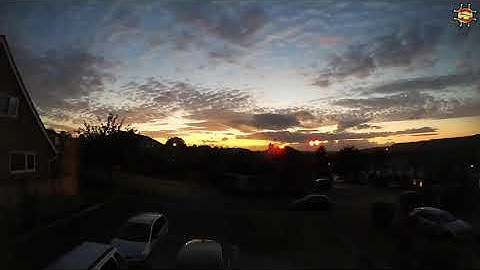 Fast Moving clouds/ Dissapearing day light/ Time lapse with Gopro Max