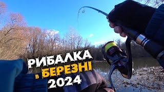 Рибалка на ВЕСНЯНІЙ РІЧЦІ 2024 ! Спінінг в березні !