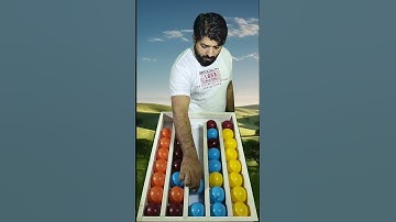 Fun & Chaos: Color Ball Sorting Challenge 🟢🔴🟡🔵 | Fun Games #game #colors #shorts #fyp #fun #asmr #fy