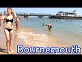 Bournemouth Beach Walking | July 2021 [4K]