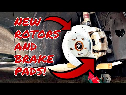 How To Change Brake Pads and Rotors (Drilled & Slotted + Ceramic Pads