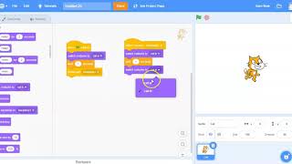 How to broadcast a message in scratch