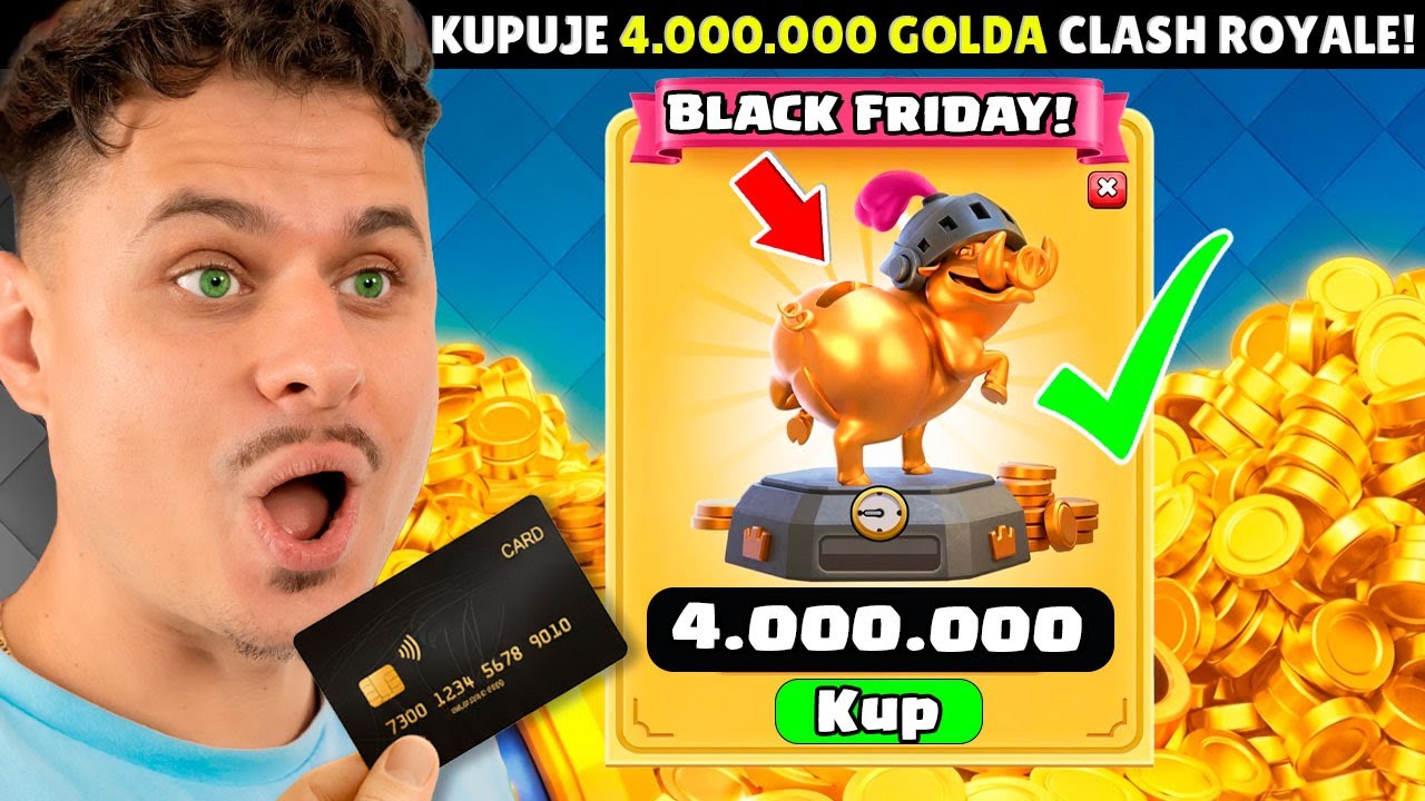 Ulepszam KONTO za 4.000.000 Golda!