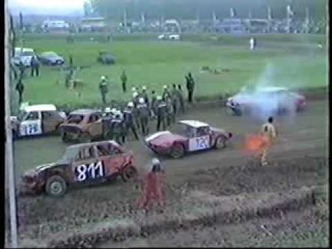 Stock Car Rennen Herrenschwaige Jahresendlauf 1983