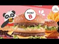 Je teste les burgers de point b