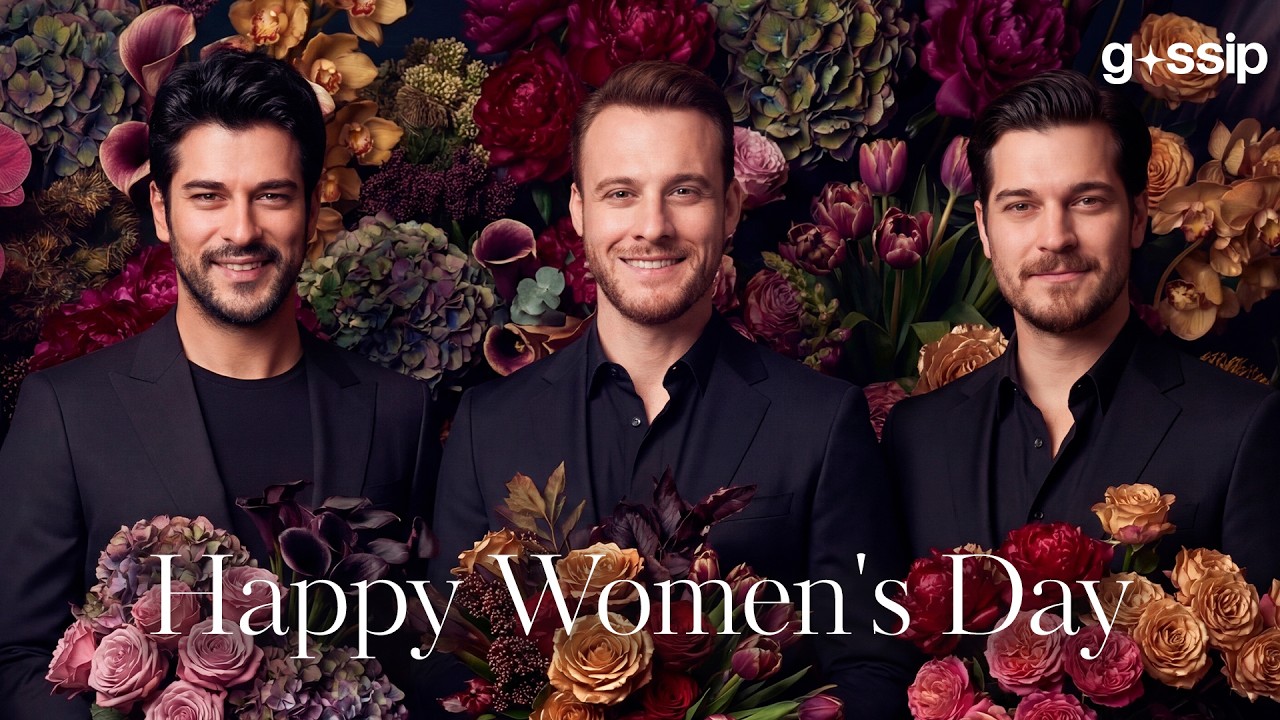 Особое поздравление от турецких актёров — подборка ко Дню женщин