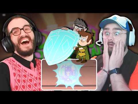 I Show Him GRAVITY FALLS! | S2E13 "Dungeons, Dungeons, and More Dungeons" | Open Arms Reactions