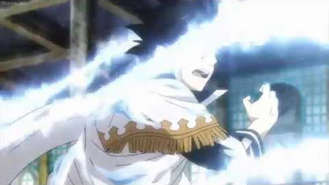 Gray fights with Zeref to save Natsu's life | fairy tail final series english dub