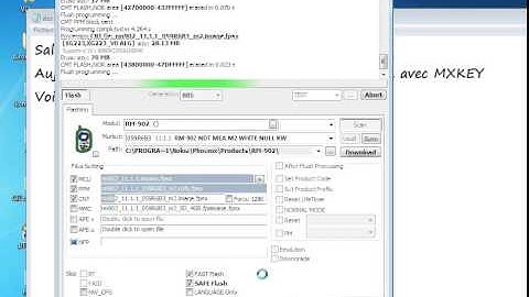 How To Firmware Nokia Asha 501 RM 902 With MXKEY