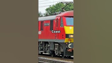 How the Class 90 Helped Electrify British Railways #class90 #fyp #railway #train #locomotive