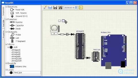 SimulIDE demonstration