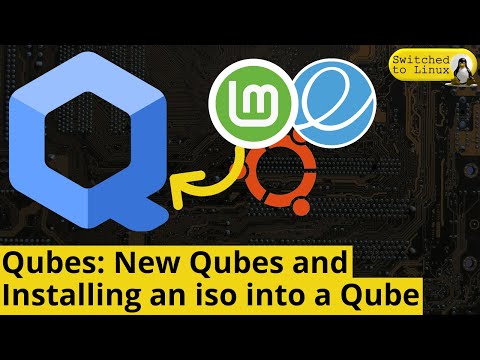 Qubes: Install Any ISO image as a Qube