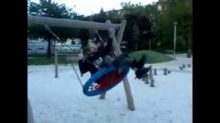 Drinking Dr Pepper while swinging? Challenge accepted!.3gp