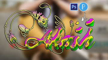 How To Make New Color Stylish Glass Font In Ps Touch & PixelLab Like Photoshop Cc | Zarraq Creation