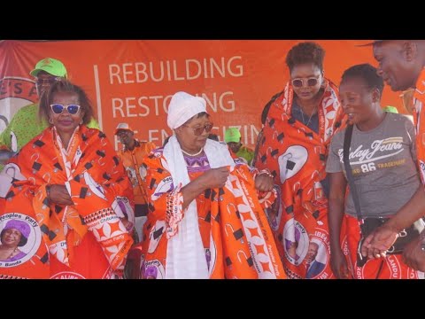 DR JOYCE BANDA MSONDOLE RALLY - MZIMBA