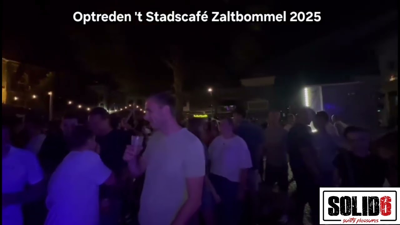 Optreden tijdens de Bommelweek in Zaltbommel 2025