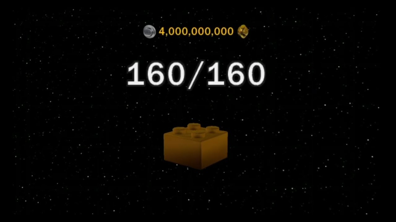 160 Gold Bricks (ALL) Lego Star Wars The Complete Saga YouTube