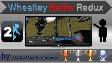 Portal 2 Custom Map - Wheatley Battle Redux (Blindrun)