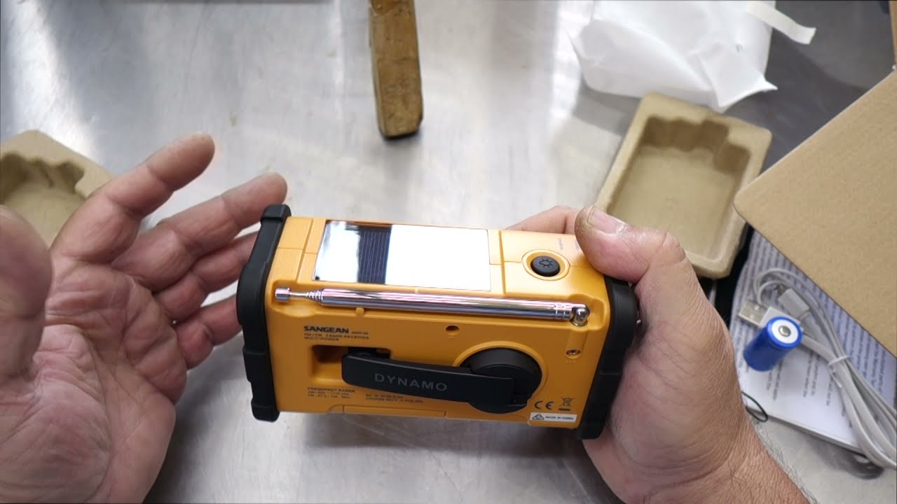 Sangean M8 Radio Unboxing MMR-88 FM/AM