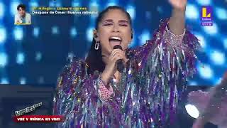 La voz Perú,Nicolle Manrique"Disco Medley"
