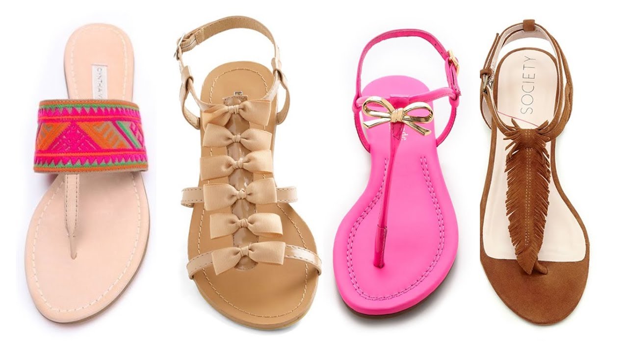 Simple Stylish Summer Flat Sandals 