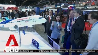 China's jetliner makes international debut at Singapore Airshow