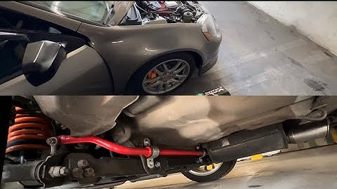 Acura RSX Sway Bar & Quick Oil Change