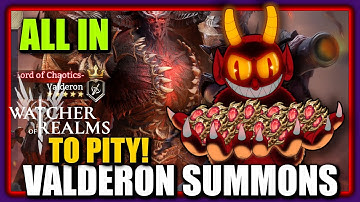 It Happened Again! Valderon 15x Pulls - Guaranteed Pity | Watcher of Realms