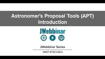 Introduction to APT from JWebbinar 27
