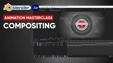 Compositing and Exporting final animation | Blender & After effects animation masterclass tutorial