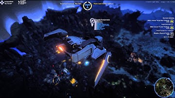 Firefall Open Beta Drop Ship Transporation And Glider At Night 2013 08 31 10 26 22 09 1