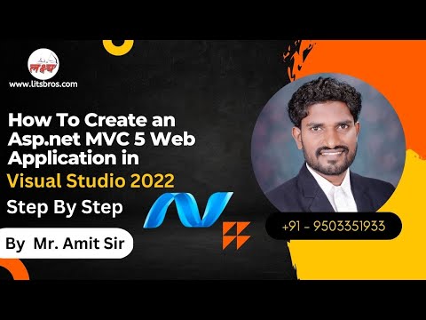 How To Create An ASP NET MVC 5 Web Application Using Visual Studio 2022 Step By Step For Beginners